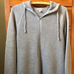 L.L. Bean "Wanderer Sweater" 1/4 Zip Hoodie